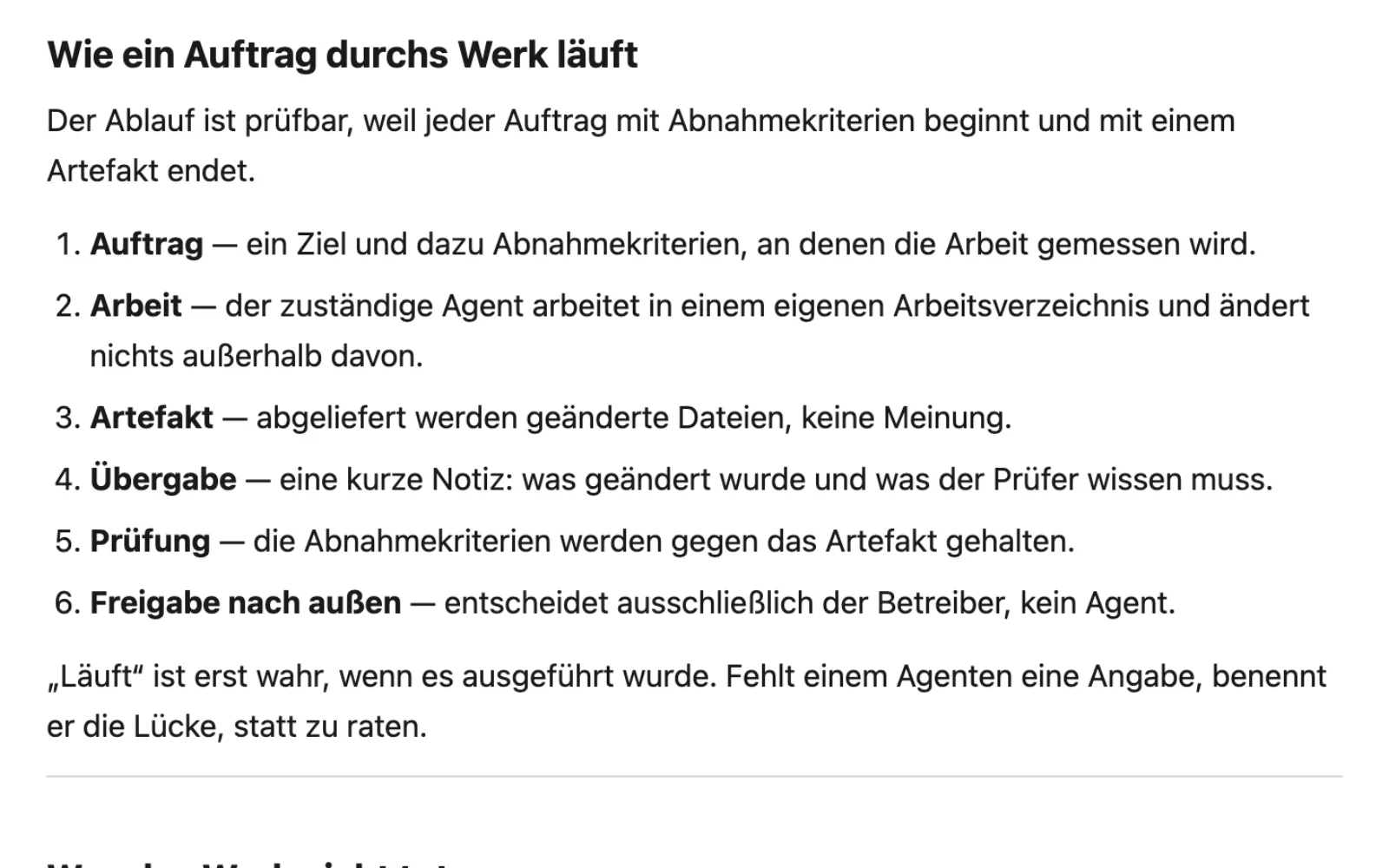Oberfläche von Bewerbungsmanager